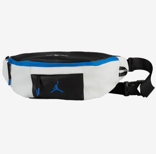 Jordan Retro 10 Crossbody Bag (White-Blue) - DistriSneaks