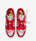 Nike Off White Dunks Low White Red - DistriSneaks