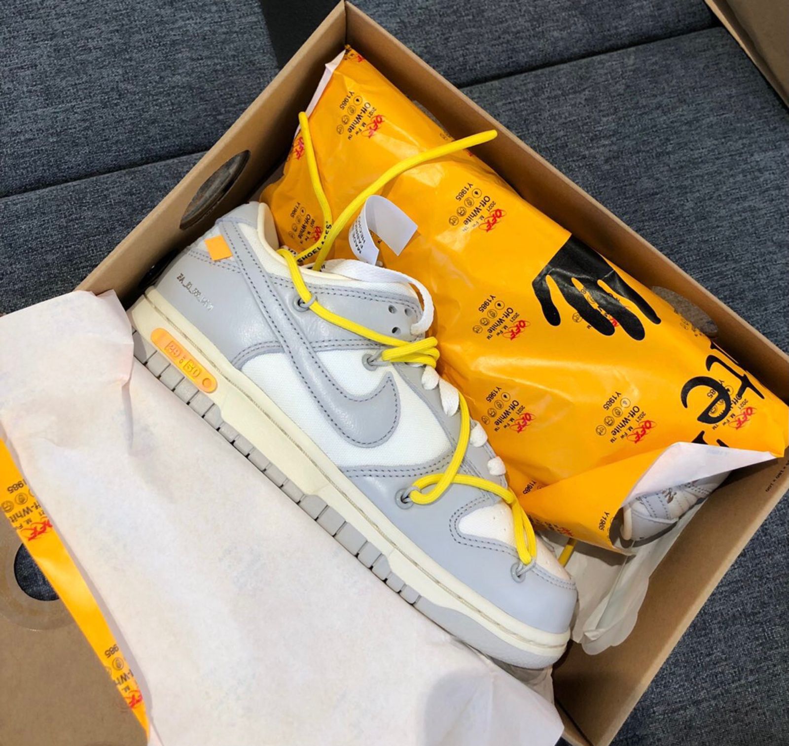 NIKE 29 Dunk low x off white