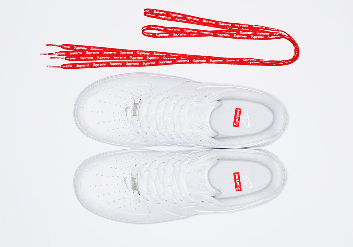 Nike x Supreme Air Force 1 White– DistriSneaks