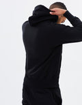 Champion Small Logo Reverse Weave Pullover Hoodie (Black) - Mens - DistriSneaks